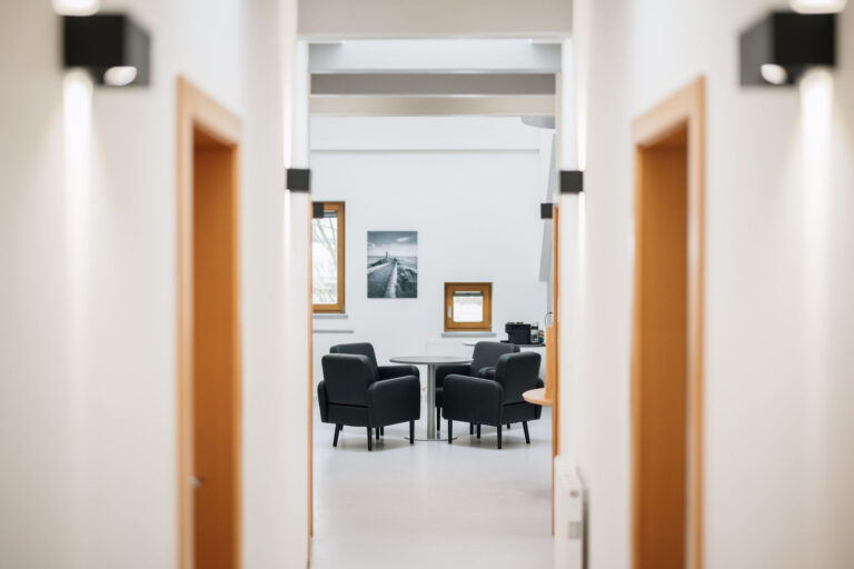Foto: Wartebereich bei Dr. Karner in Wiesen